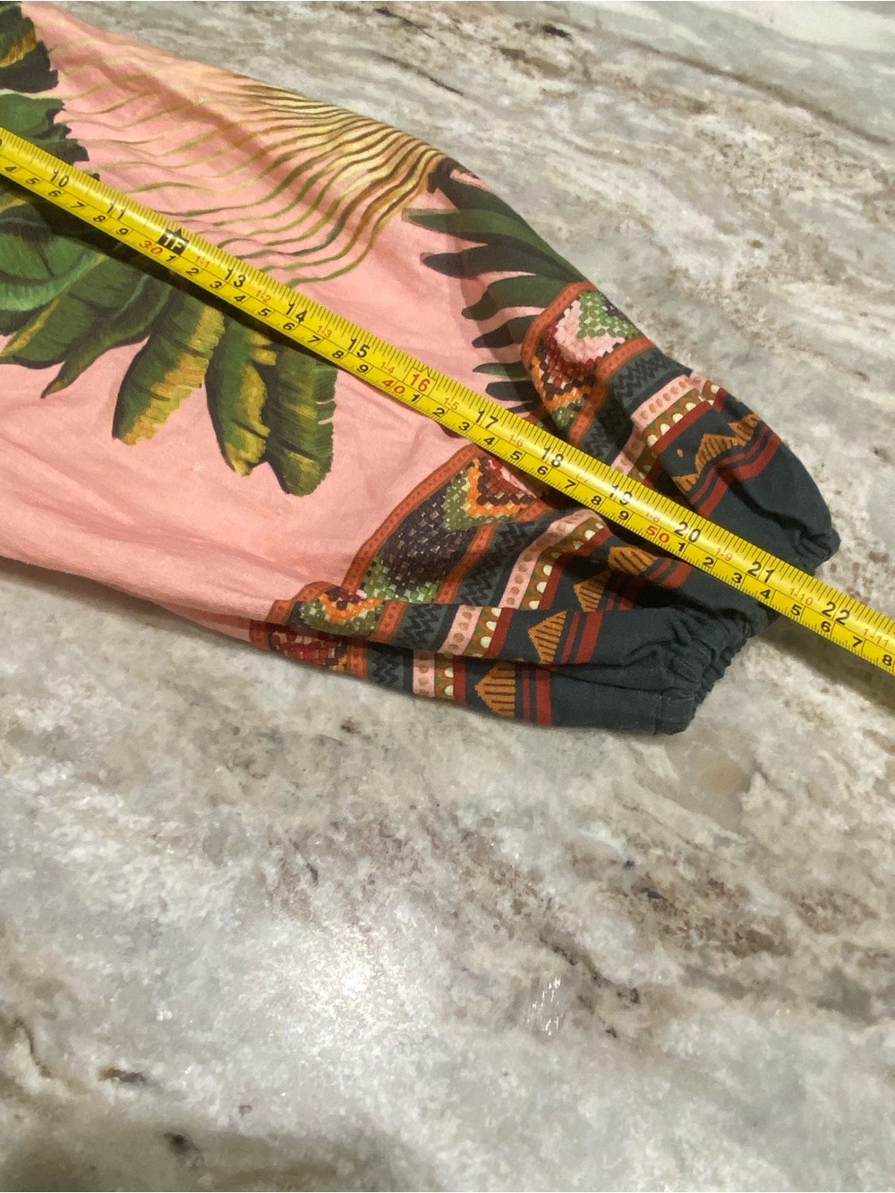 FARM RIO Amazonia Forest Linen Blend Tropical Maxi Dress S - Picture 16 of 16